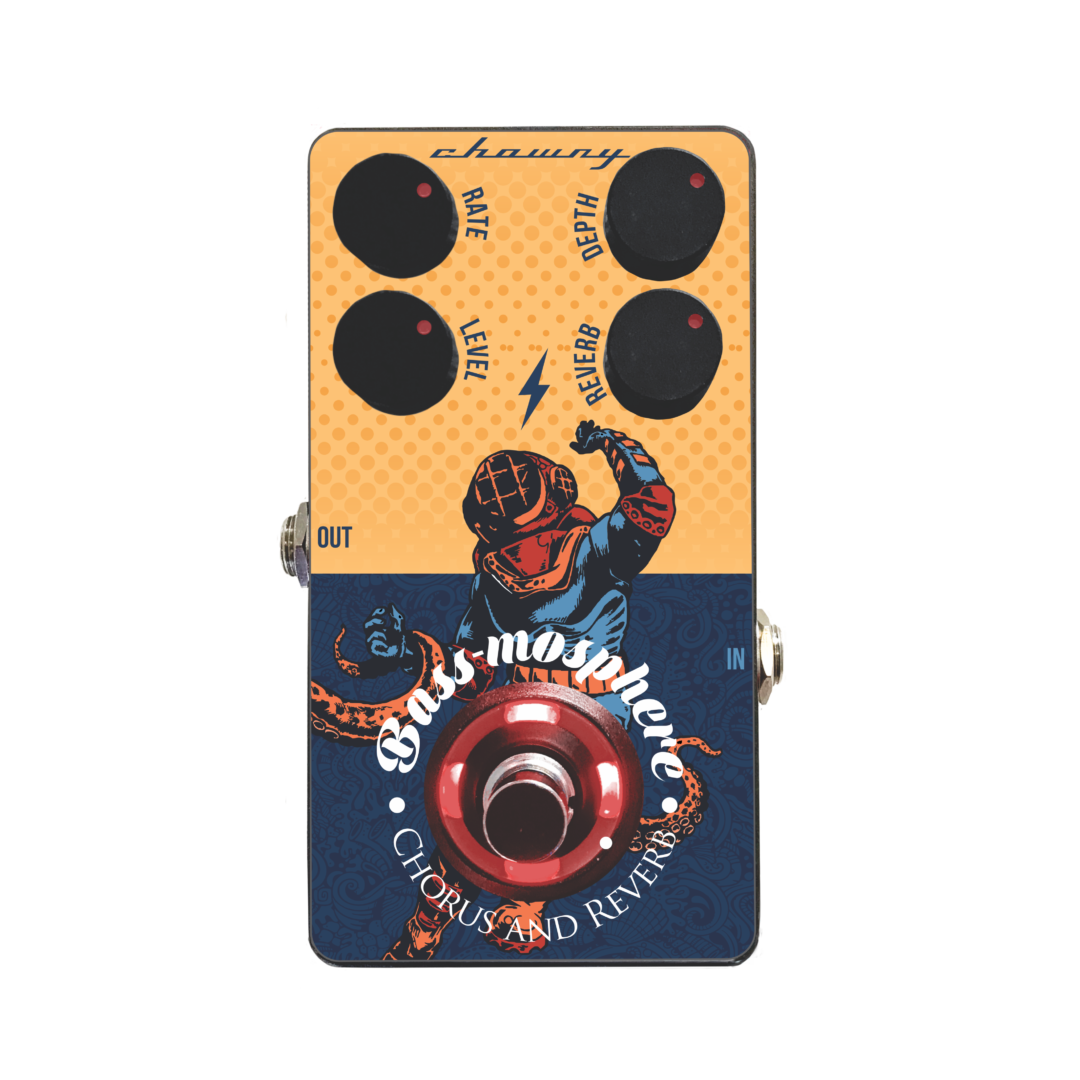 BassMosphere Chorus/Reverb Pedal Chowny Bass